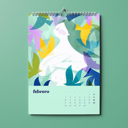 Calendario paisajes 2025