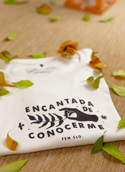 Camiseta Encantada de conocerme