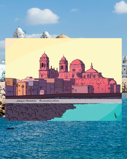 Cadiz Cathedral Print 