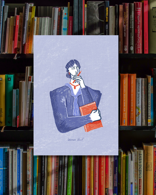 Virginia Woolf Art Print