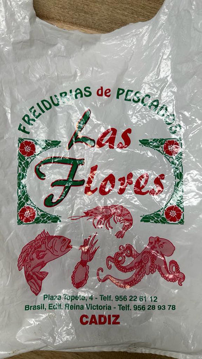 Camiseta Freiduría de Pescados Las Flores Cádiz - Blanca