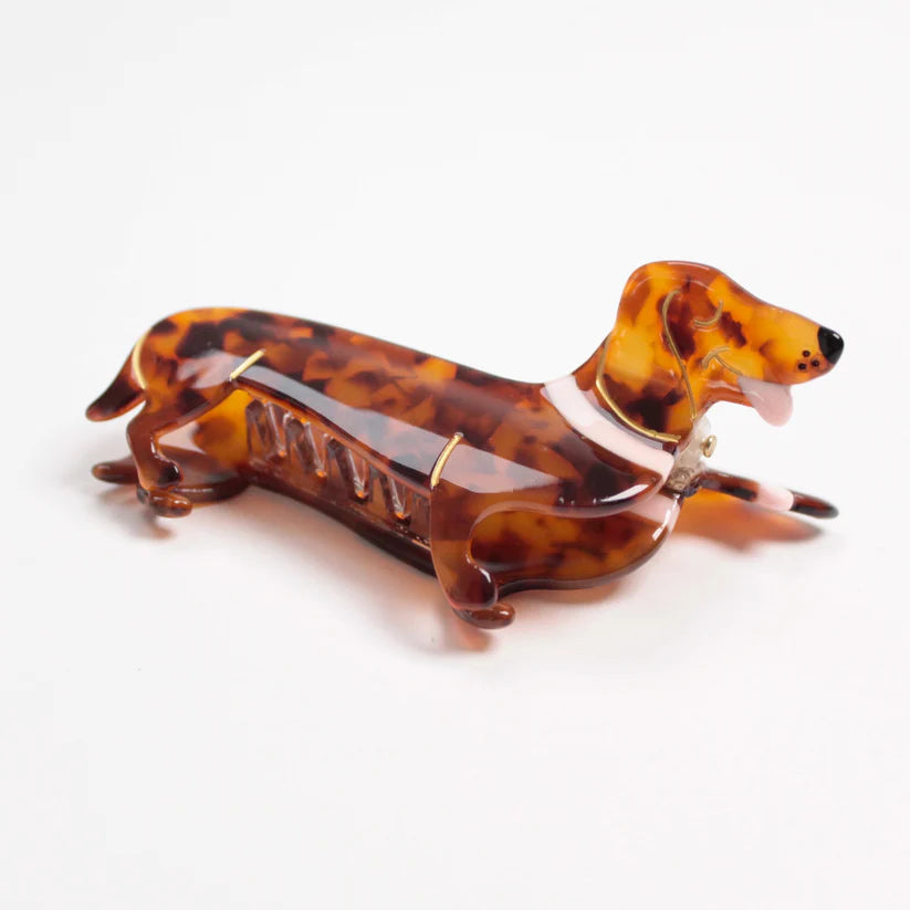 Dachshund hair clip