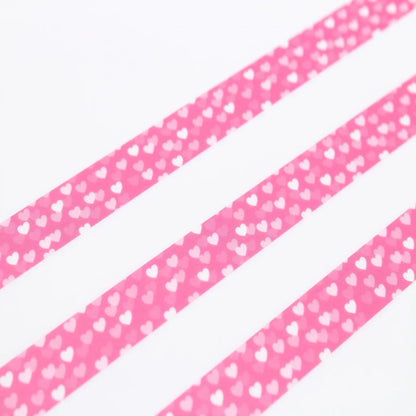 Washi Tape - Corazones Rosa