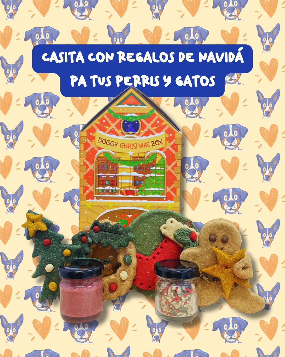 Casa Navideña de regalo pa perros y gatos 🐶 🐱