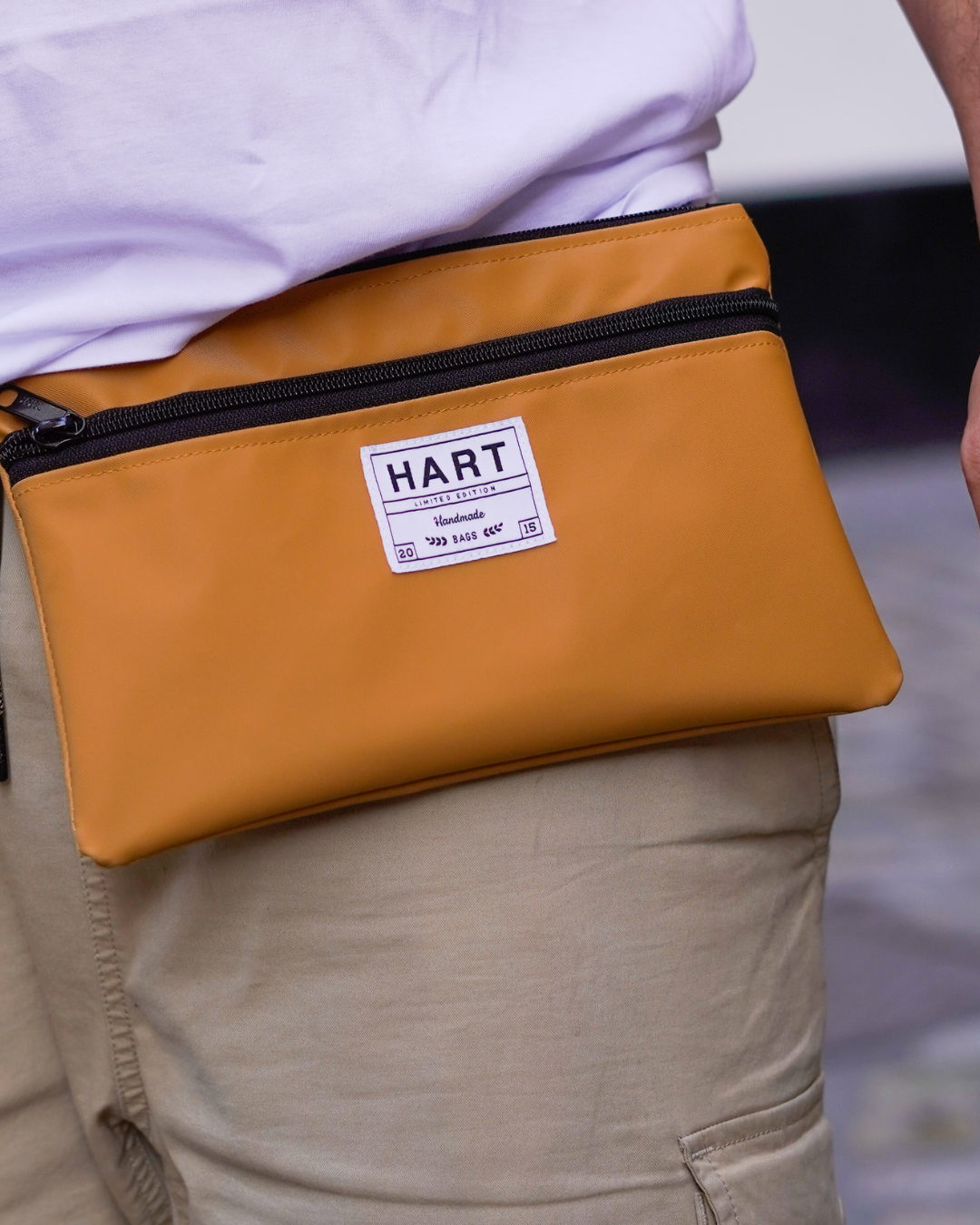 Basic Shoulder Bag - Waterproof Amber