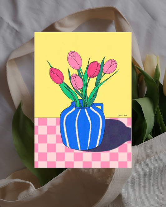 Tulips print