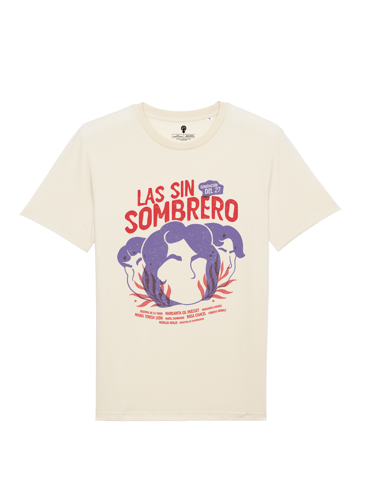 Camiseta Las sin sombrero 👒 Mujeres de la generación del 27