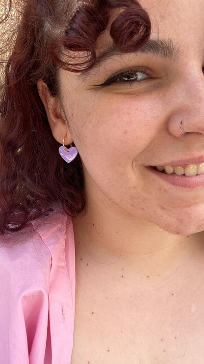 Coffee pot and cup earrings