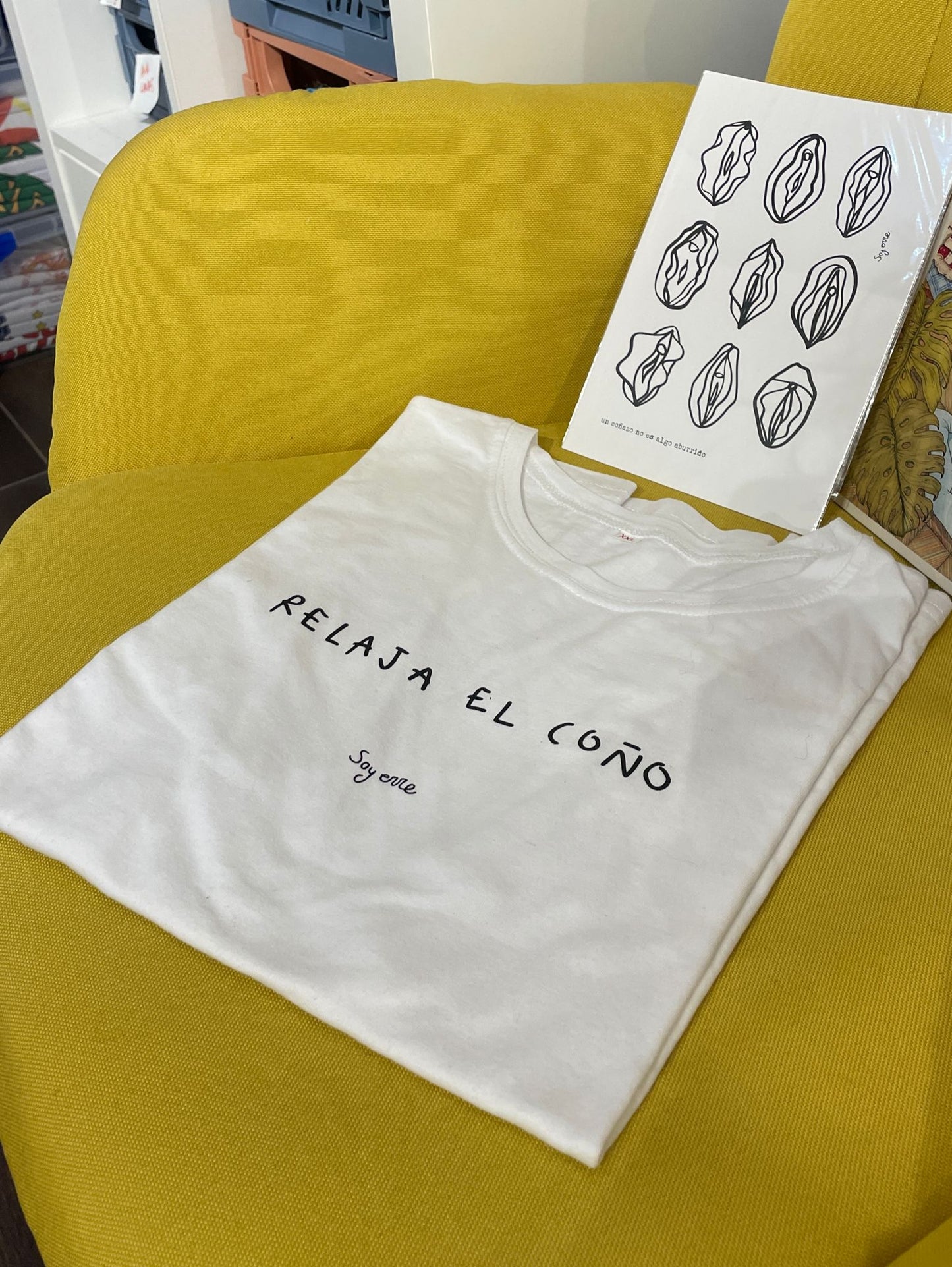 Camiseta Relaja el coño