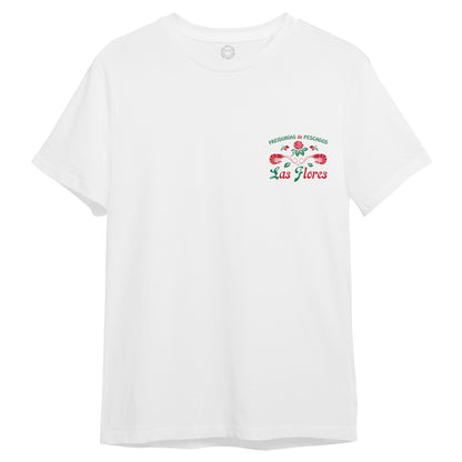 Camiseta Freiduría de Pescados Las Flores Cádiz - Blanca