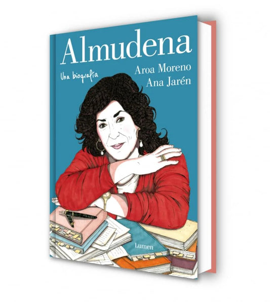 Illustrated Biography Book of Almudena Grandes