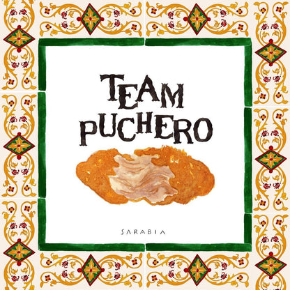 Team Puchero square sheet