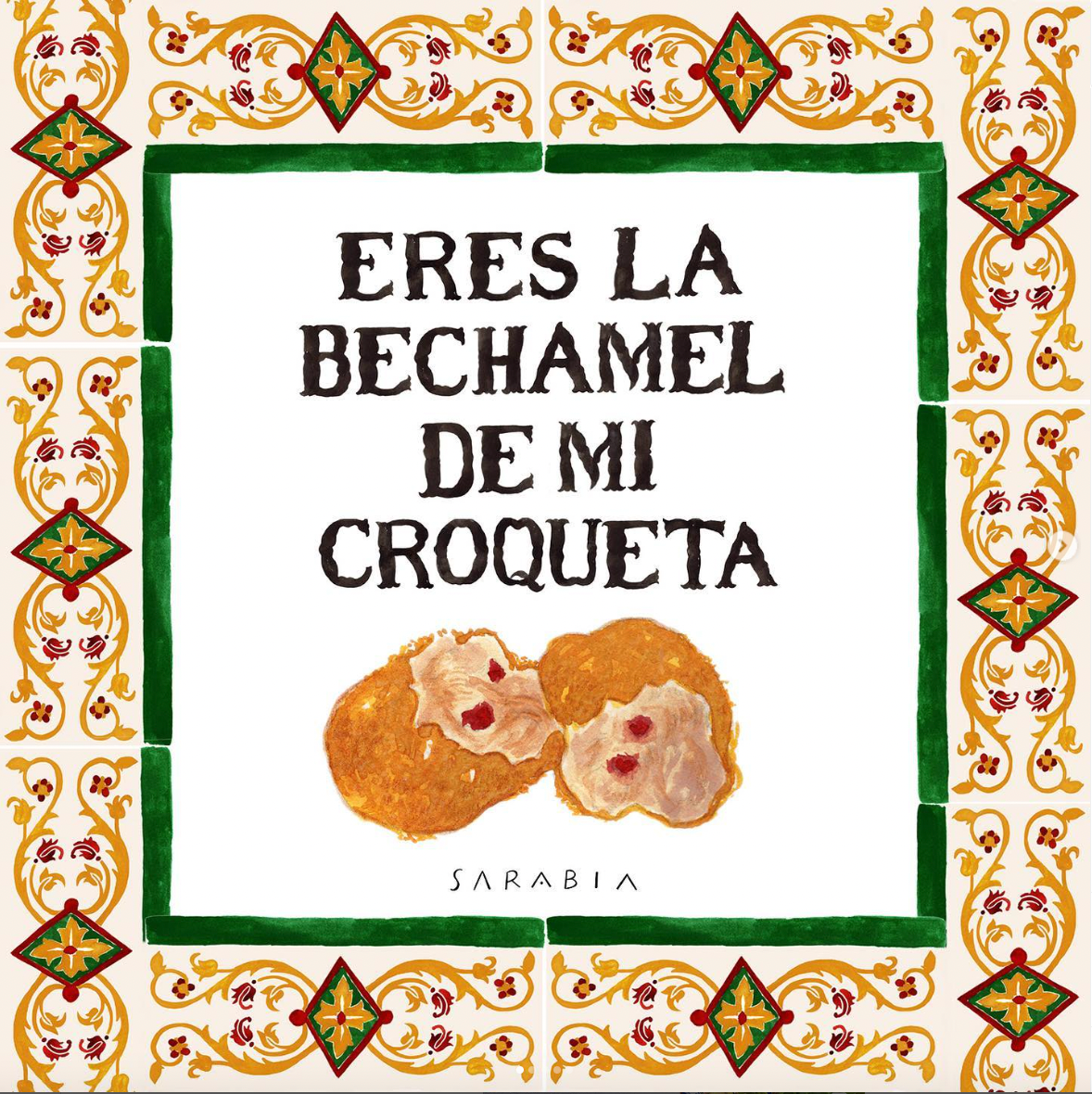 Art Print You are the béchamel of my croquette