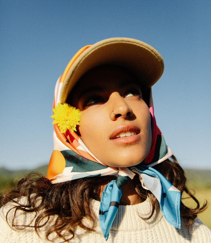 Bandana scarf on the beach