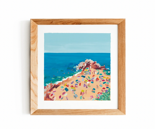 Beach Square Print