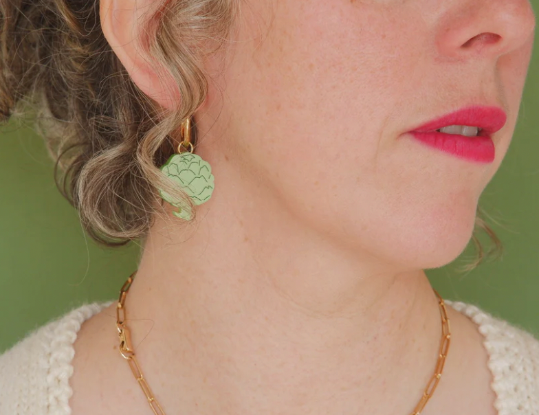 Artichoke Earrings