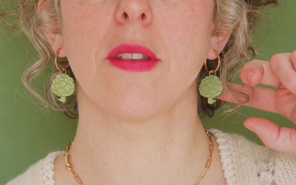 Artichoke Earrings