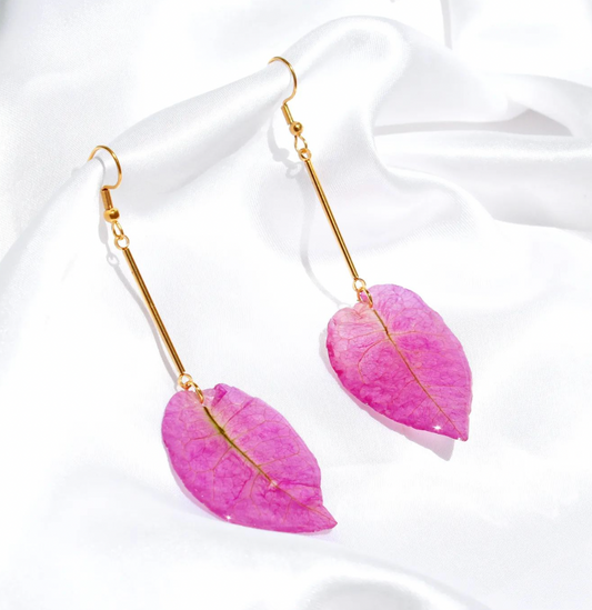 Bougainvillea Earrings