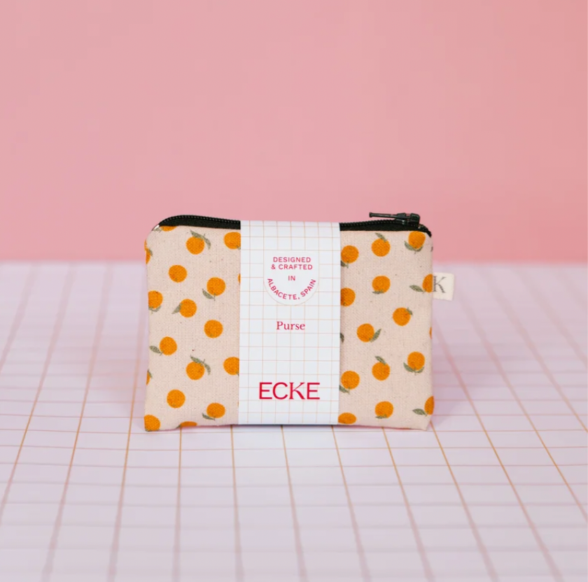 Canvas Purse - Nude Oranges