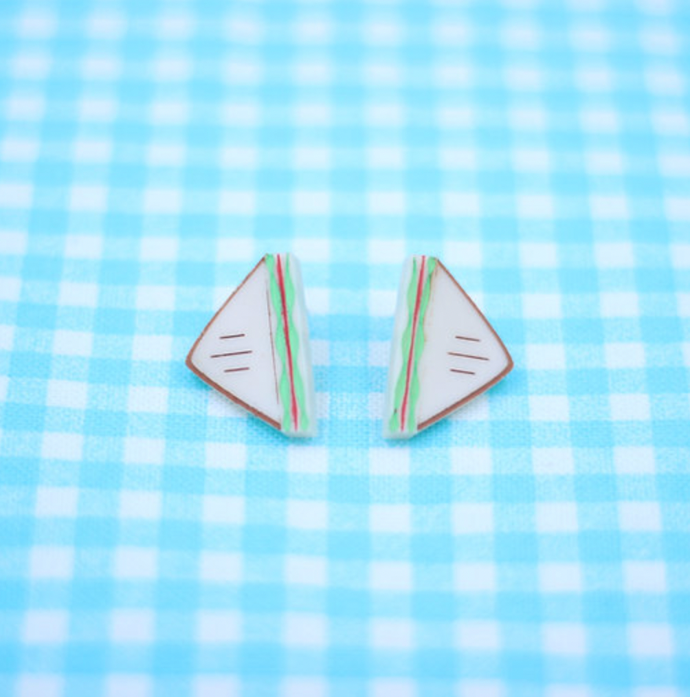 Pendientes de sandwich