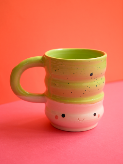 Bubble face mug