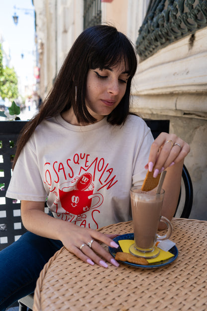 Camiseta Colacao y galletas - Cosas que molan juntas