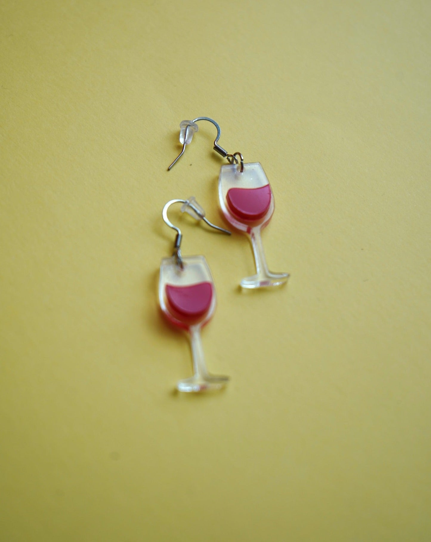 Pendientes copa de vino