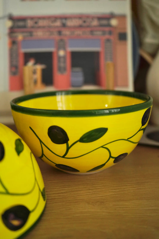 Ceramic bowl - Olives