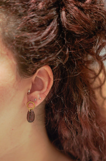 Coffee Beans Earrings