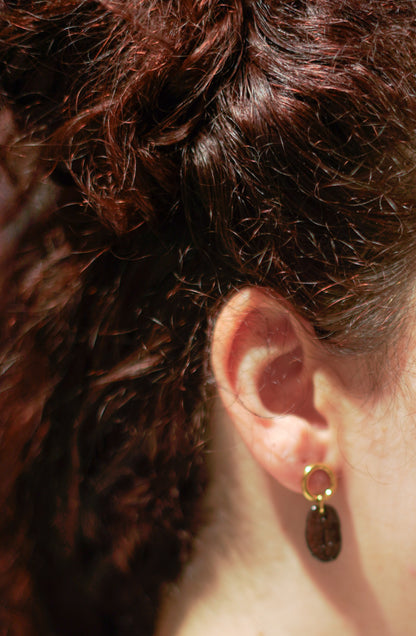 Coffee Beans Earrings