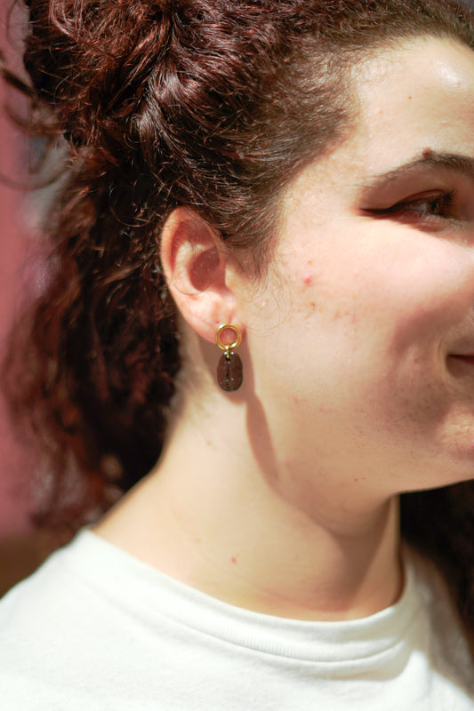 Coffee Beans Earrings