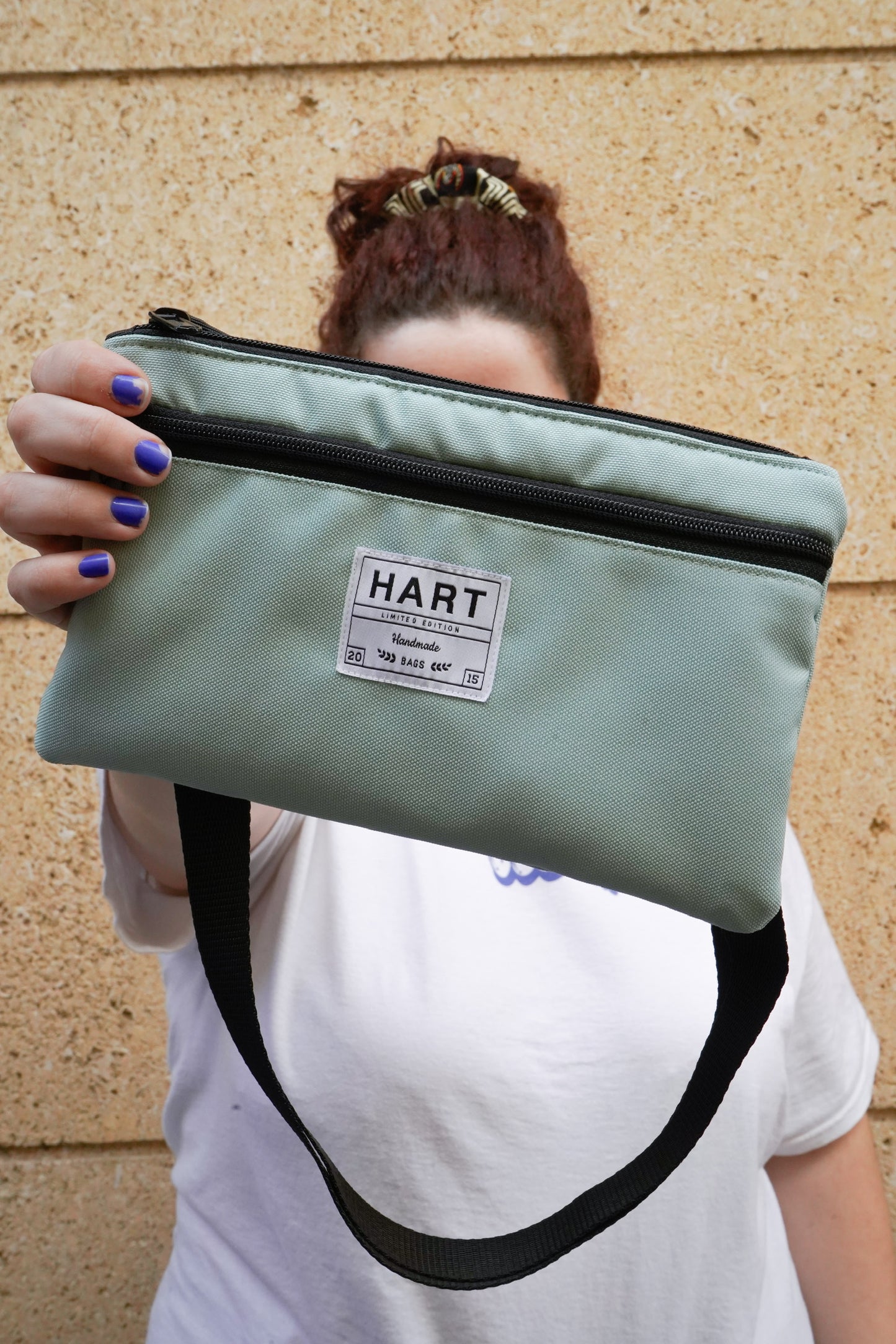 Basic Shoulder Bag - Jade Green