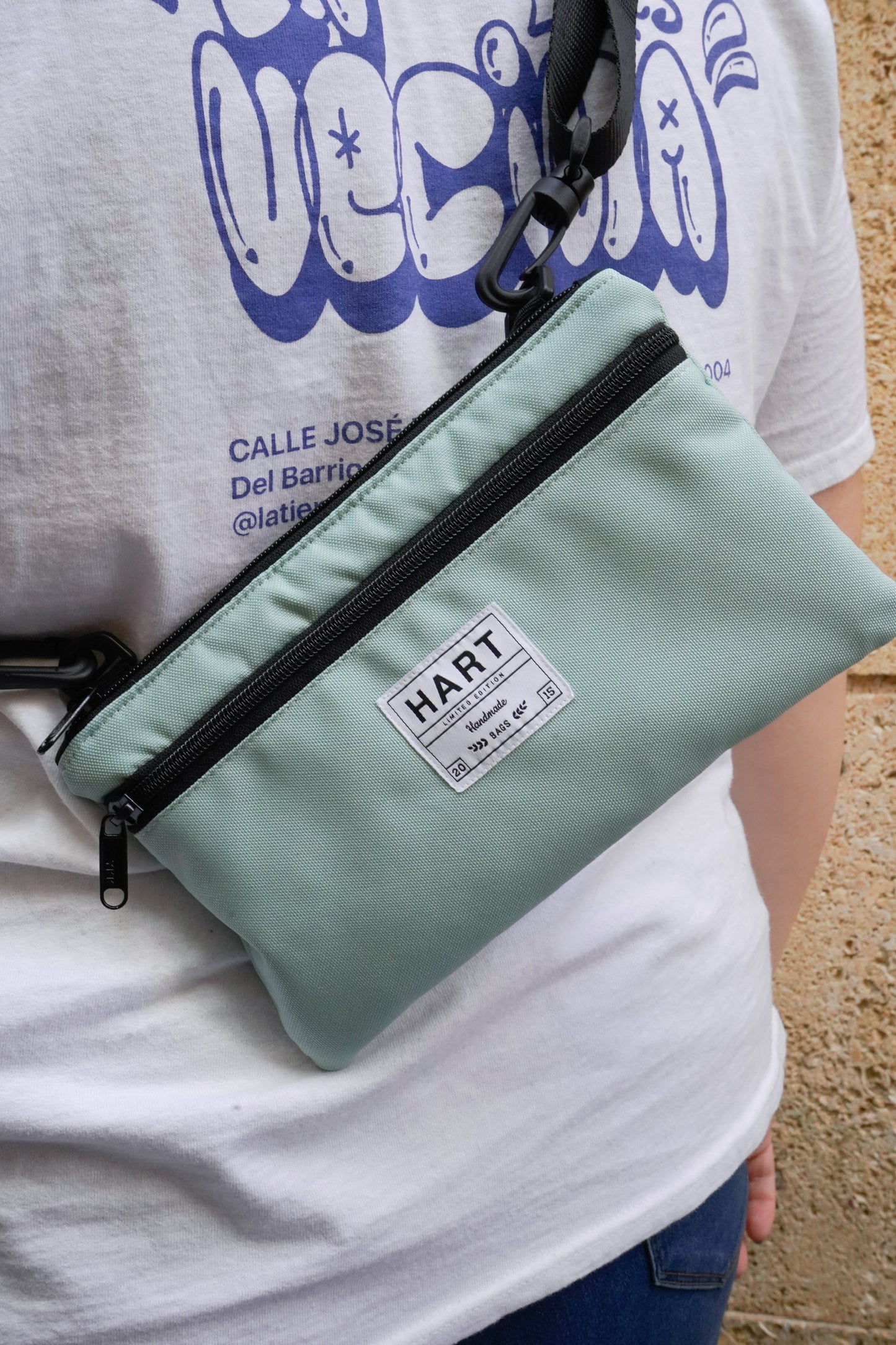 Basic Shoulder Bag - Jade Green