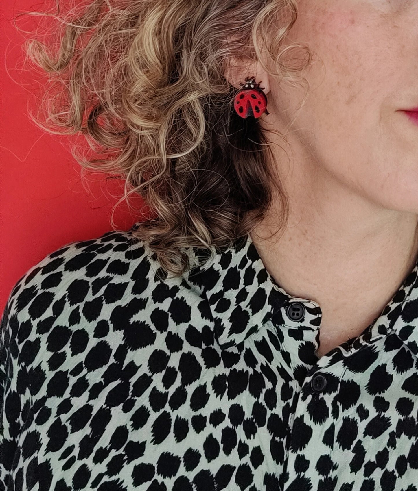 Ladybug Earrings