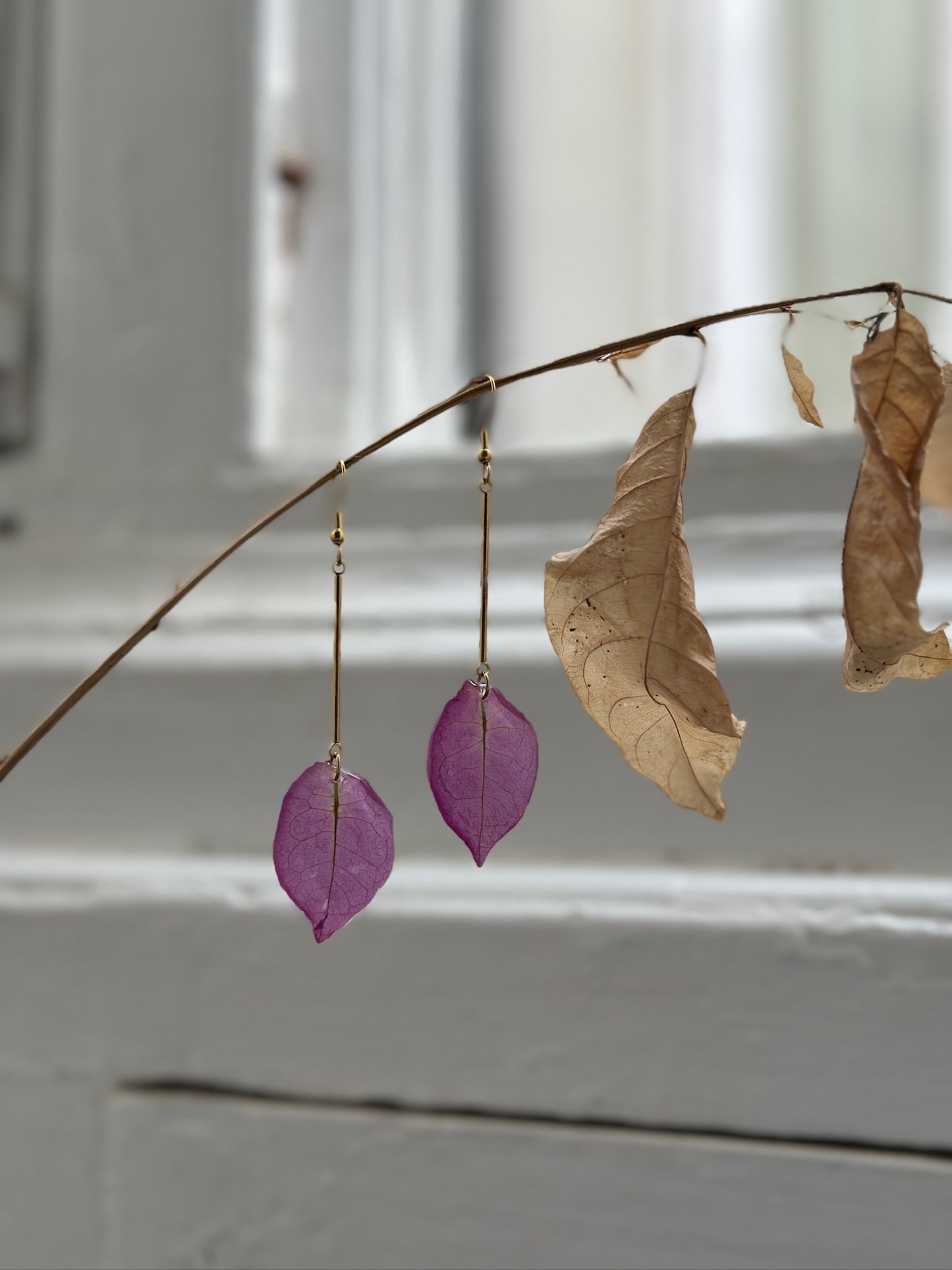 Bougainvillea Earrings