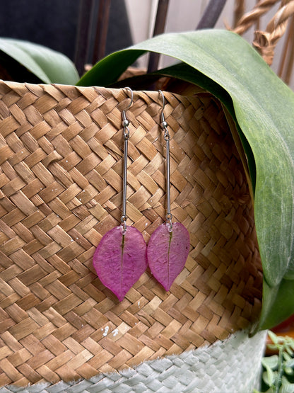 Bougainvillea Earrings