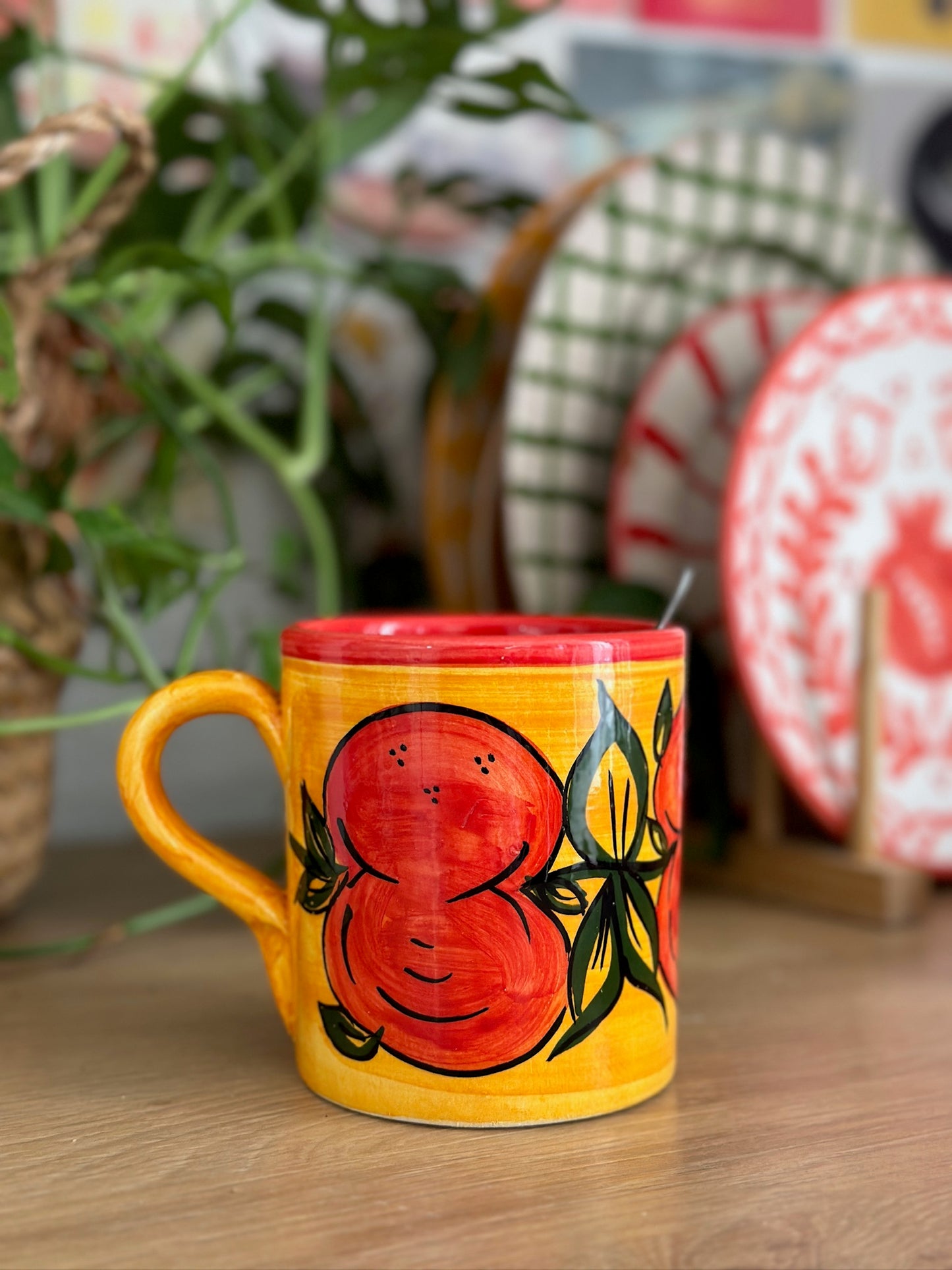 Ceramic mug - Tomatoes