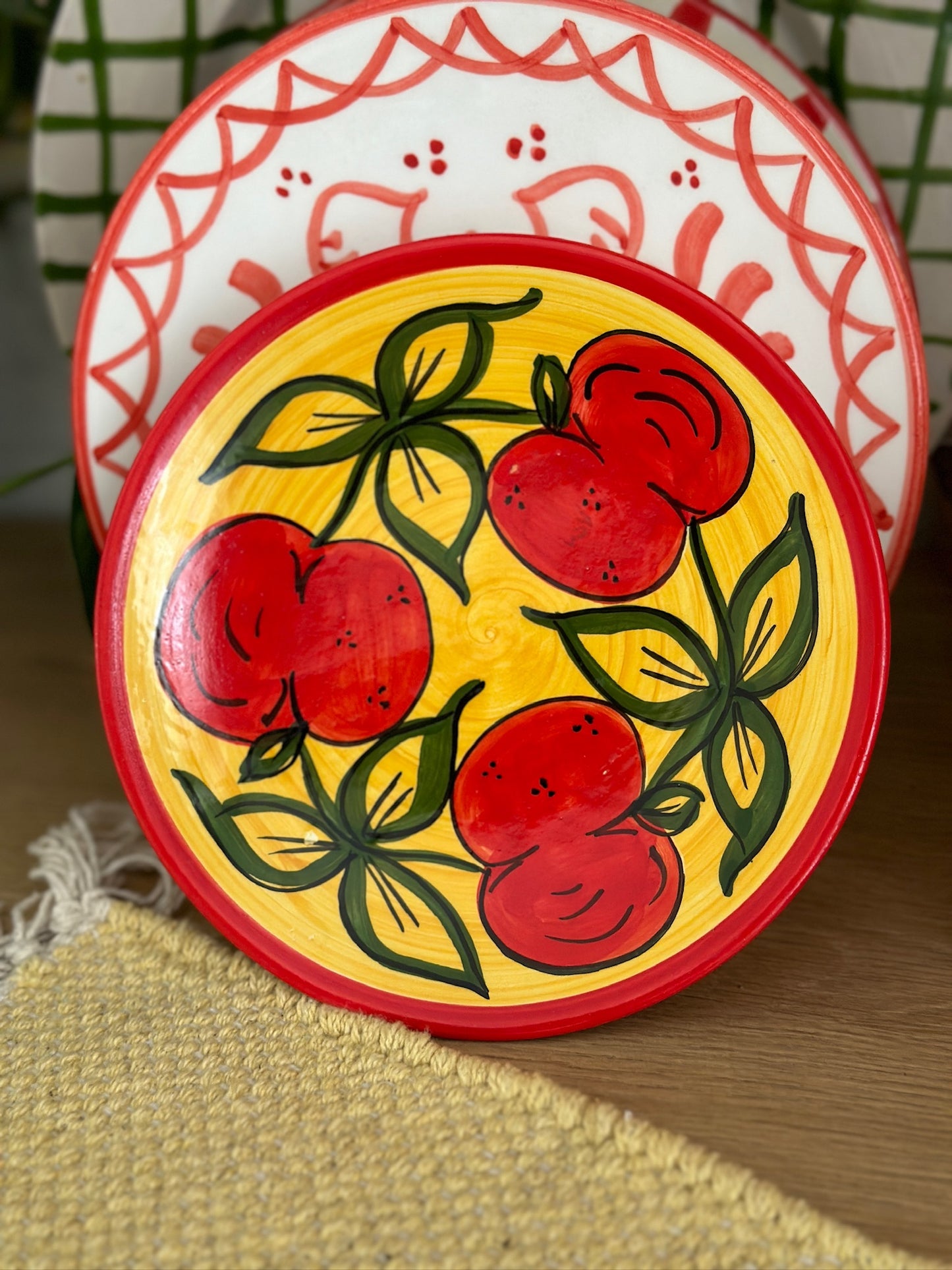 Small ceramic plate - Tomatoes