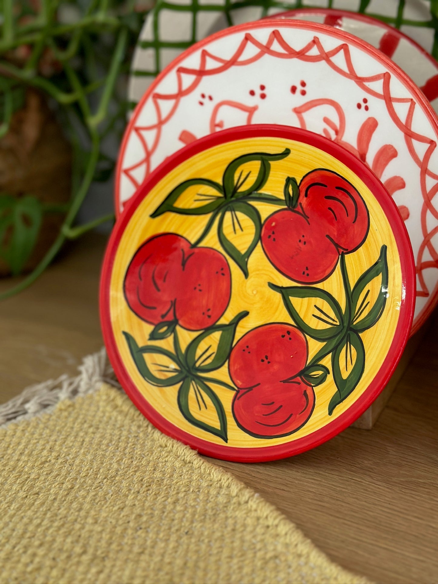 Small ceramic plate - Tomatoes