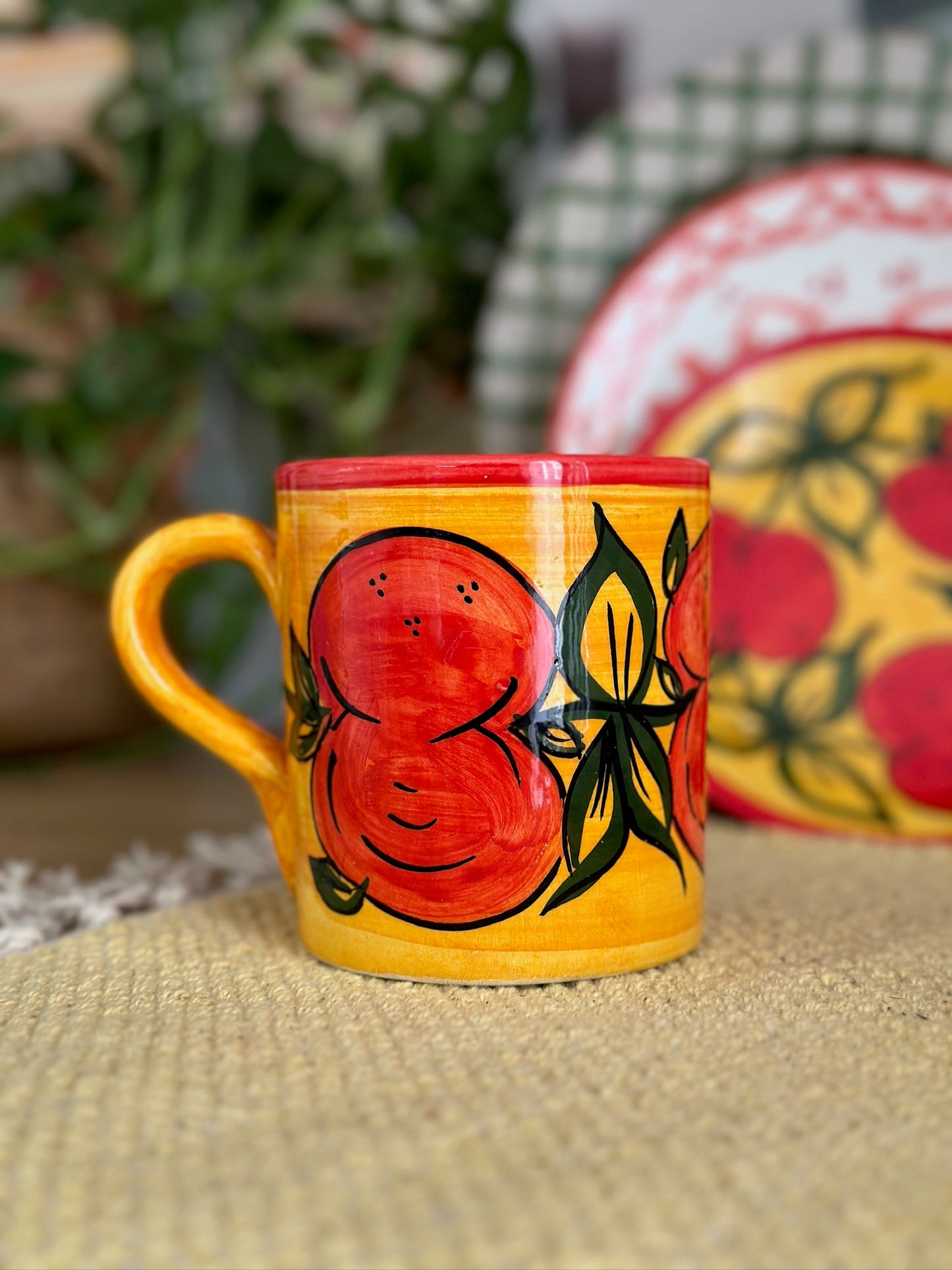 Ceramic mug - Tomatoes