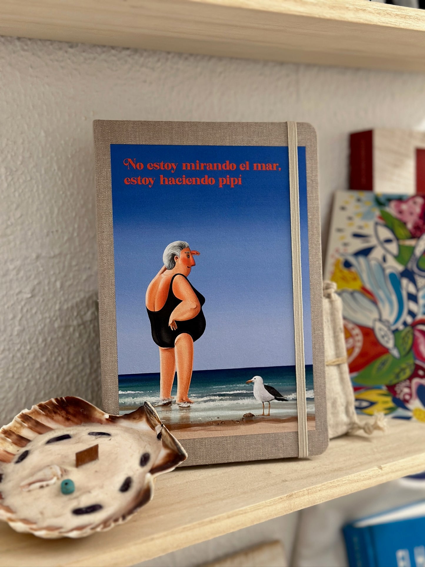 Grandma Notebook - I'm not looking at the sea, I'm peeing