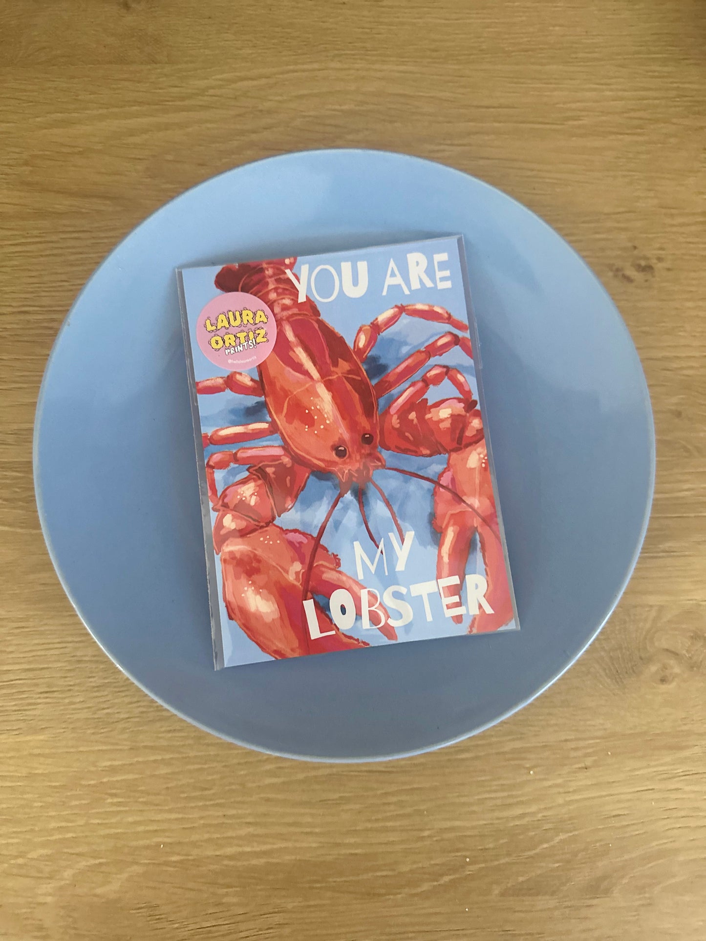 Postal You Are My Lobster