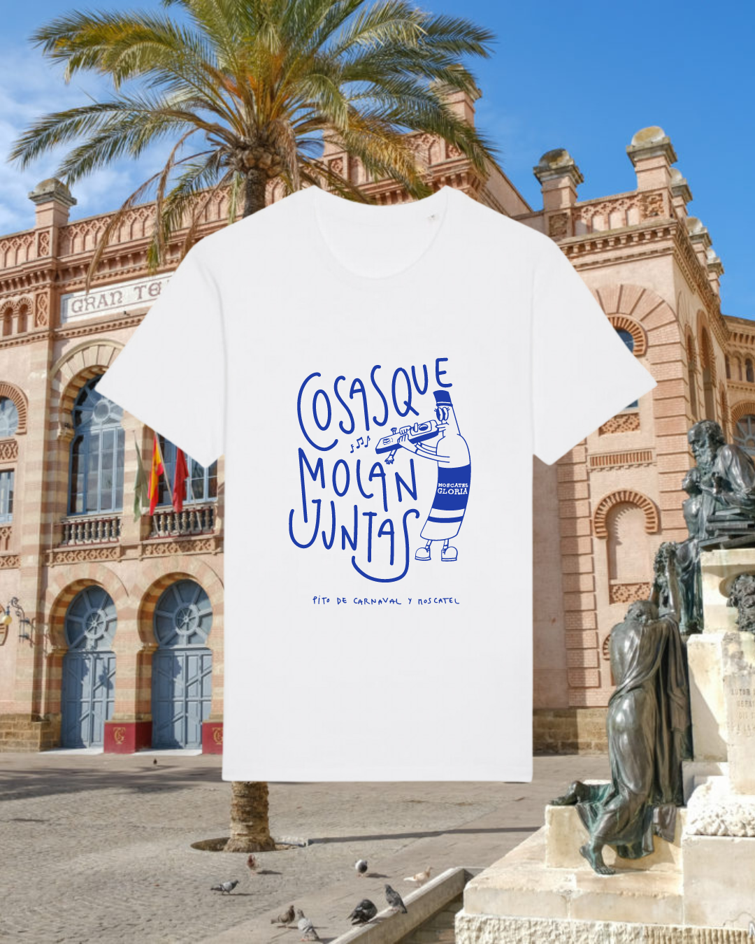 Muscat and carnival whistle T-shirt - Things that are cool together