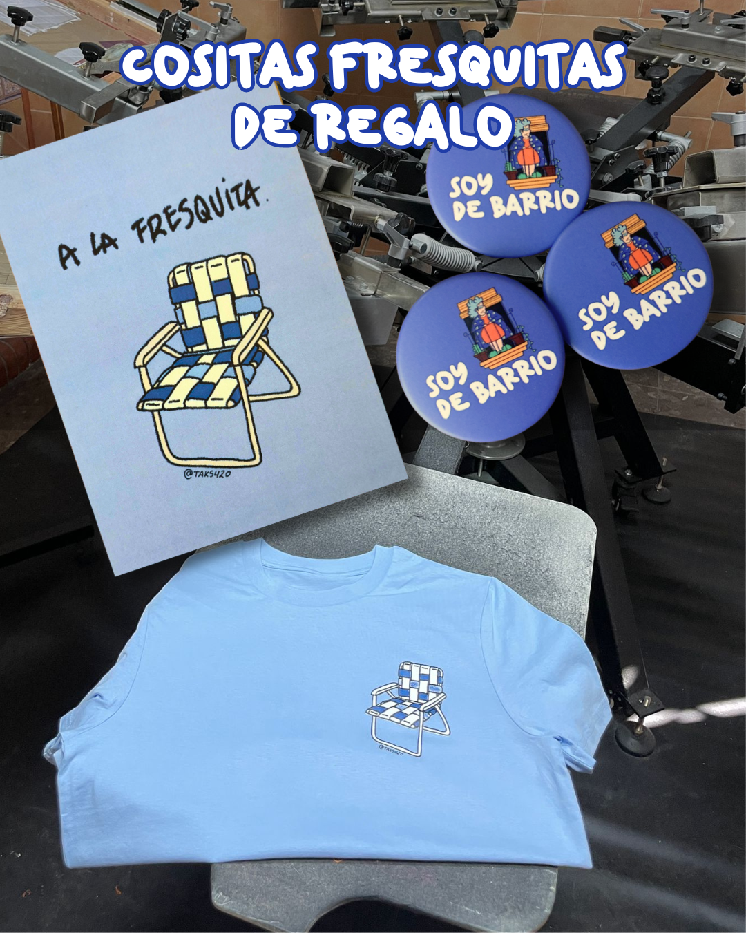 Camiseta A la fresquita - Cádiz