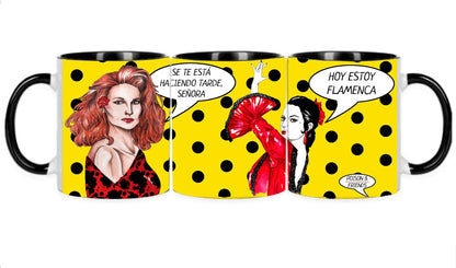 Taza Flamenca de Lola Flores y Rocío Jurado