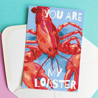 Postal You Are My Lobster