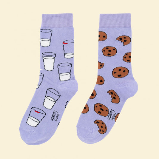 Milk socks with cookies/cookies