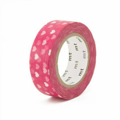 Washi Tape - Corazones Rosa