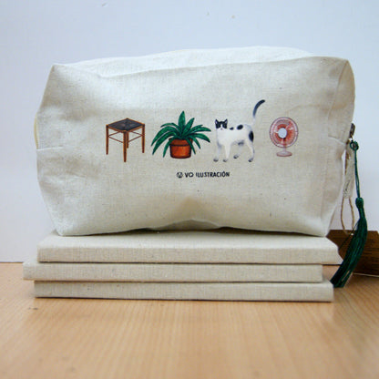 Grandma Large Toiletry Bag - Inside me I was born as a grandmother