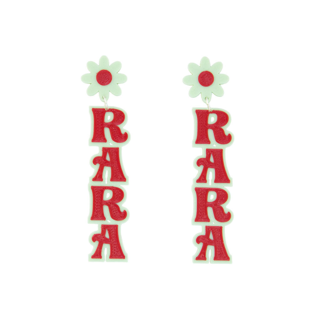 Pendientes Rara Rara - Rojo